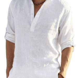 Camisa blanca casual